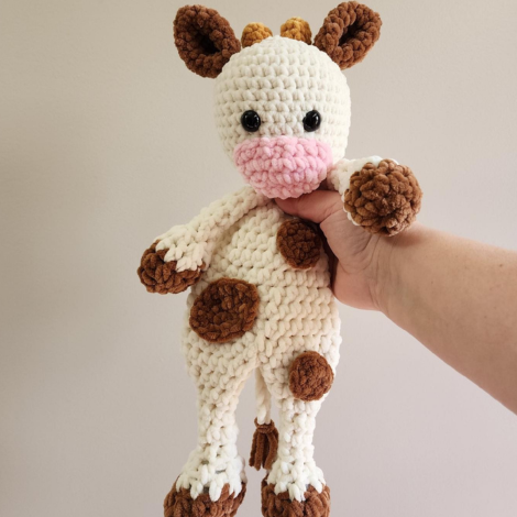 Cow Crochet Snuggler