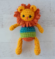 Ranger: Rainbow Crochet Lion