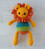 Ranger: Rainbow Crochet Lion