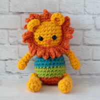 Ranger: Rainbow Crochet Lion