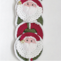 Santa Wallhanging Pattern
