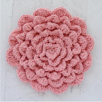 Flower Power Crochet Wallflower Pattern
