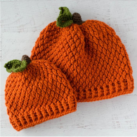 Pumpkin Hat Pattern in All Sizes
