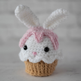 Bunny Crochet Cupcake