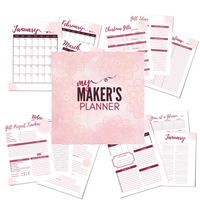 Maker's Planner - Christmas Planner - Gift Giving Planner