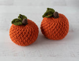 Textured Crochet Pumpkin