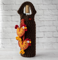Rooster Wine Cozy