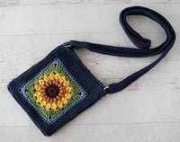 Sassy Sunflower Crossbody Bag