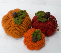 Pumpkins in 3 Sizes Pattern